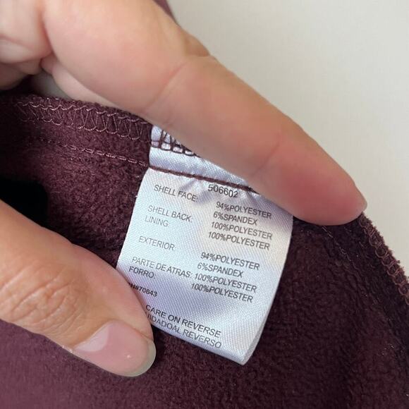 Andrew Marc Burgundy Water Repellent Hooded Jacket Size XL - Picture 7 of 8